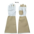 thumbnail image 4 of Guantes de jardinería Injueey largos de apicultura no de pantalla táctil para Jardín y Patio blanco, 4 of 6