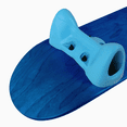 thumbnail image 2 of Softrucks Skateboard Indoor Practice Complete 8.0" Blue Trucks, Stained Blue, 2 of 5