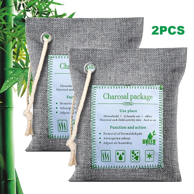 Bolsas Purificadoras de Aire Ndcxsfigh Carbón Bambú Eliminador Olores Reutilizable