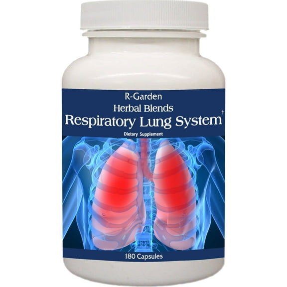 R-Garden Respiratory Lung System, 180 caps.