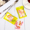 thumbnail image 6 of 100 Pieces Resealable Mylar Food Storage Bags with Clear Window Coffee Beans Packaging Pouch for Food Self Sealing Storage Supplies (Black, 3 x 4.7 Inch) - green, 6 of 6