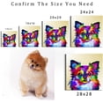 thumbnail image 5 of Aaheei Dog Art Wall Decor Pop Animal Wall Art Canvas Pomeranian Poster Prints Colorful Pet Picture Puppy Dog Artwork Decoration, 5 of 5
