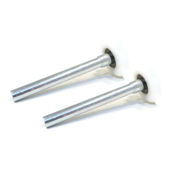 The ROP Shop (Pack of 2) 2" Sealed Nylon Rollers, 4" Stem & 13-Ball Bearing with Dust Shield