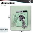 thumbnail image 4 of Stupell Industries Eclectic Disco Laundry Machine over Green Canvas Art, 16 x 20, by LISH Creative, 4 of 8