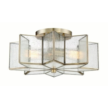 2 Light Semi Flush