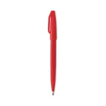 Sign Pen Fine Point Color Marker, Bullet Tip, .7mm, Red Barrel/ (1-Dozen)