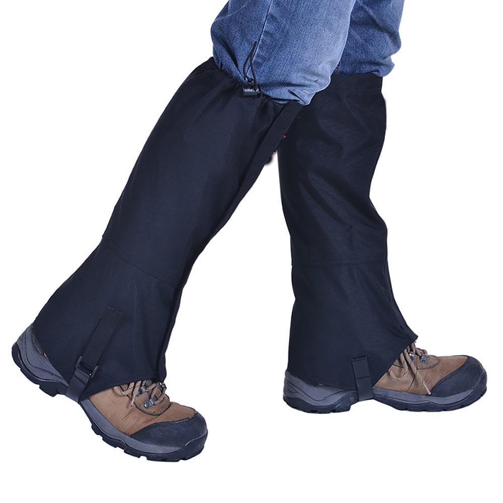 Lemonbest Zipper Gaiters for Hiking Waterproof Snow Boot Leg Gaiters