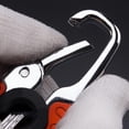 thumbnail image 4 of Cafeteriap Keychains, Creative Stainless Steel Keychain, Muda Keychain, Duty Double Layer Anti-Loss Car Keychain, 4 of 8