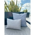 thumbnail image 2 of Essential Indigo Blue Indoor Outdoor Pillow 14x20, 2 of 10