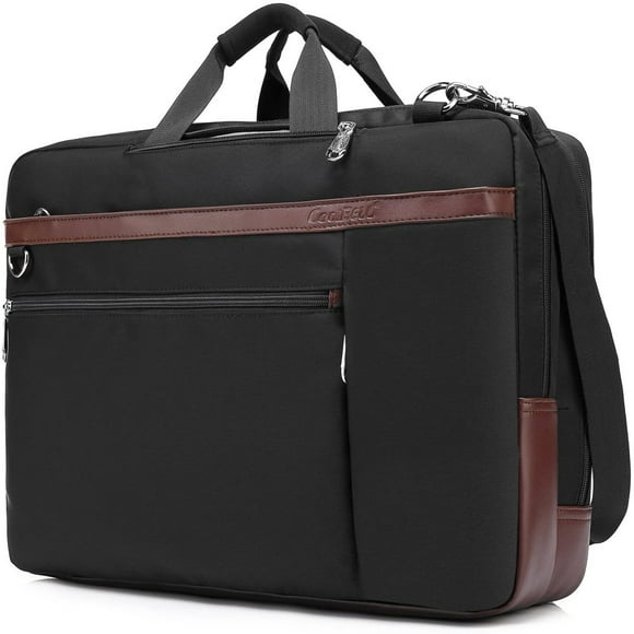 LNGOOR Convertible Backpack Shoulder bag Messenger Bag Laptop Case Business Briefcase Leisure Handbag Multi-functional Travel Rucksack Fits 17.3 Inch Laptop For Men / Women / Travel (grey