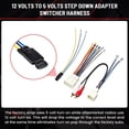 thumbnail image 2 of Arnés de cableado de radio con convertidor reductor para Ford Mustang, 2 of 7
