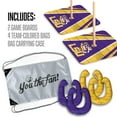 thumbnail image 3 of YouTheFan NCAA LSU Tigers HorseShoe Bags, 3 of 3