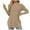 Beige, variant on Shirts for Women Dressy Casual Fall Womens Long Sleeve Round Neck Shirts Side Split Basic Loose Tunic Tops Casual Blue Size XXL