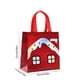 thumbnail image 3 of Bolsa de regalo navideña | Bolsa reutilizable de tela no tejida | Diseño con estampado festivo | 23 x 21 cm | Envase para dulces y pequeños regalos, 3 of 5