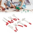 thumbnail image 4 of Maison de Poupée Miniature 1:12 Mini Kit d'Outils Mini Maison de Poupée Meubles Maison de Poupée pour Maison de Poupée 8Pcs Ensemble d'Outils, 4 of 8