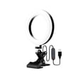 thumbnail image 1 of Relleno Teléfono Live Selfie Ring Light Maquillaje Lámpara Led 2700K-5500K Cálido / Blanco Cálido / Luz Blanca Rotación De 360 ​​​​Grados Videoconferencia Lámpara De Clip De Computadora 6In Luz Advancent HA021868-00, 1 of 7