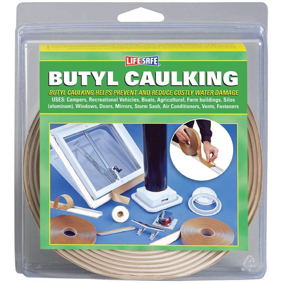 RE20758 3/4" x 20' Gray Butyl Caulking Tape