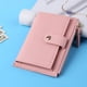 thumbnail image 5 of 3 Uds. Cartera Cuero PU Con Tarjetero Multiranura Color Sólido A La para Mujer () Rosa, 5 of 9