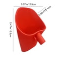 thumbnail image 3 of pstuiky Silicone Flour Funnel for Stand Mixers Flexible Bowl Filler Ingredient Pouring Aid Kitchen Baking Accessory Multicolor (5.9 In), 3 of 7