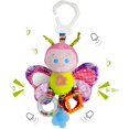 thumbnail image 1 of Cochecito de juguete para bebé y asiento de coche de juguete para bebé con mordedor colgante Juguetes de sonajero Clip en cochecito de juguete Juguetes de bebé de felpa suave para niños y niñas de 3 TUNC Sencillez, 1 of 5
