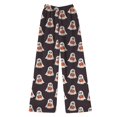 thumbnail image 6 of Black Halloween Pajama Pants for Women Soft Comfy Casual Long Pj Bottoms Cute Lounge Sleep Pants with Pockets & Drawstring 3XL, 6 of 6