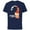 Athletic Navy, variant on Lucasfilm Indiana Jones and the Dial of Destiny Indy Sun - Short Sleeve Cotton T-Shirt for Adults - Customized-Black