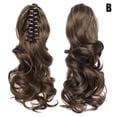 thumbnail image 3 of CAROOTU Clip-On Bouclé Queue de Cheval Cheveux Extension Femmes Griffe sur Long Perruque Ondulée Cheveux Morceau, 3 of 6