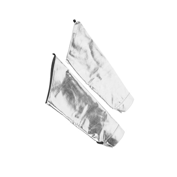 Transemion Dishwashing Gloves Aluminum Foil Apron Heavy Duty Waterproof Industrial Aprons Sleeves Cooking Cleaning At Home No Wash sleeves NO1