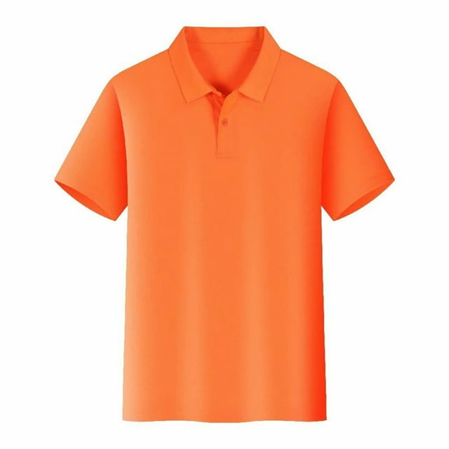 Chemise à Manches Courtes Respirante d'Été pour Femmes et Hommes, Mode Décontractée, Col à Revers, Couleur Unie