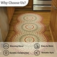 thumbnail image 5 of Park Designs Red Mill Village Braided Rug Runner 30" x 72'', 5 of 5