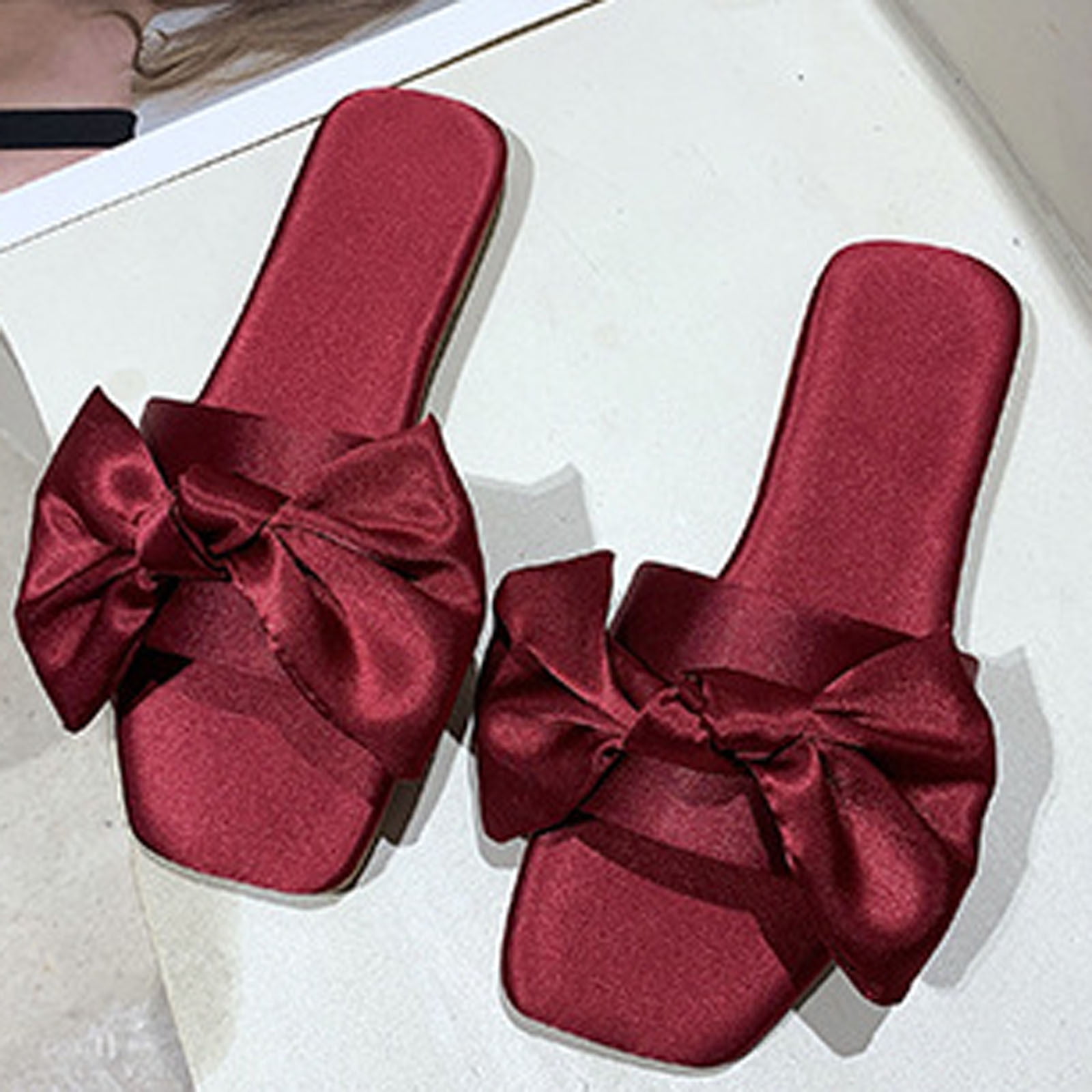 Pink Rihanna Puma Slides Zip Fenty Puma By Rihanna Leather Bow