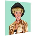 thumbnail image 2 of "Hip Princes Diana" Frameless Free Floating Reverse Printed Tempered Art Glass Wall Art, 2 of 9