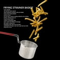 thumbnail image 3 of TOPINCN Panier à Frites, Panier à Frites en Acier Inoxydable 304, Passoire Ronde avec Poignée pour Cuisine, 3 of 7