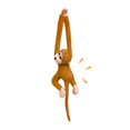 thumbnail image 1 of Cute Long Arm Hanging Monkey Toy, Soft & Colorful, Indoor/Outdoor Fun, Sound Effects, Kids' Favorite, 1 of 2