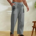 thumbnail image 2 of Aimik Hanes Up to 65% off clearance Jogger Pants Men Oversized Sweatpants Y2K Baggy Trousers Loose Harem Pants Cozy Palazzo Pants Activewear Pockets Dark Gray XL, 2 of 6