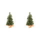 thumbnail image 1 of Pinos en miniatura reutilizables, pequeños árboles artificiales para decoración del hogar (20cm), 2 uds., 1 of 5