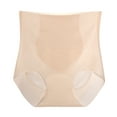 thumbnail image 3 of Kmdttou Women's Seamless Underwear Ladies Comfortable Ice Shreds Cool Large Size Abdominal Contraction Panties Hight Waiste Underpants (Regular & Plus Size), 3 of 8