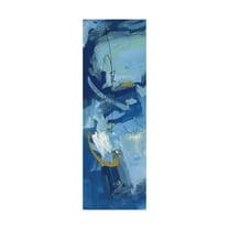 Trademark Fine Art 'Composition Blue' Canvas Art by Melissa Wang