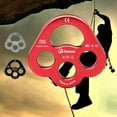 thumbnail image 3 of S SERENABLE Descender Plate 35KN Paw Rigging Plate 4 Holes Rock Climbing Gear Red, 3 of 7