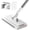 B, variant on Hands-Free Microfiber Flat Mop, Reusable Clip-On Floor Cleaning Mop with Wall Mount