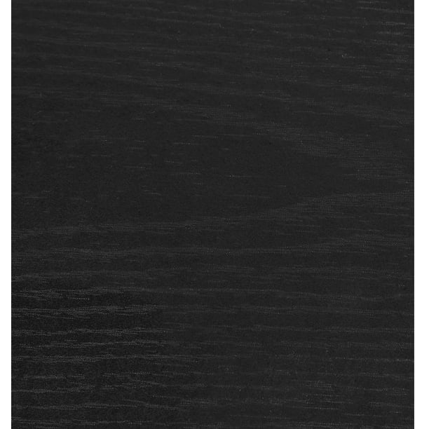 Mainstays Desk with 2 Open Shelves, True Black Oak - Walmart.com