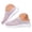 Light Purple, variant on Dakaela Womens Knit Slip on Walking Shoes Comfortable Summer Orthopedic Mule Sneakers Casual Backless Dressy Flat Clogs with Arch Support (7,Black)