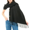 thumbnail image 3 of Alpine Swiss Womens Shawl Evening Wrap Pashmina Large Scarf Fringe Cape Poncho, 3 of 7