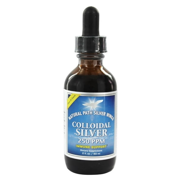 Natural Path Silver Wings Colloidal Silver 250 Ppm 2 fl. oz