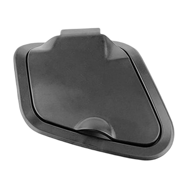 Repuestos para tapa de bolsillo lateral de motocicleta, fácil instalación Negro