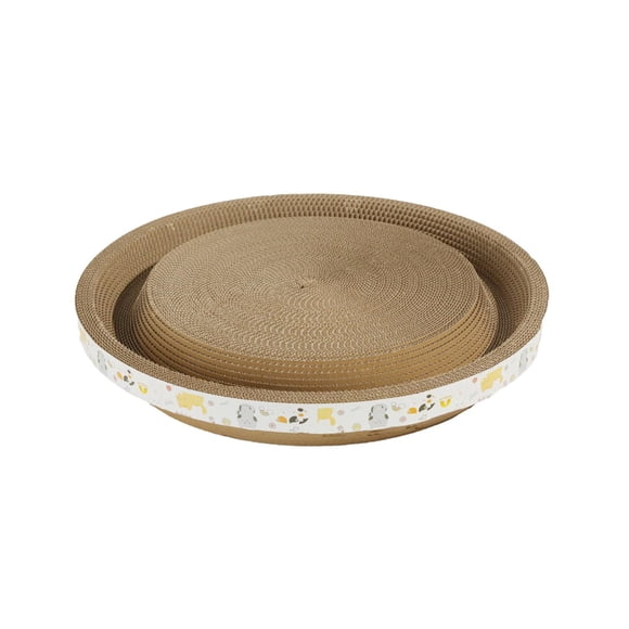 Rascador de Cartón para Gatos jinwen Cama y Tablero Rascador S