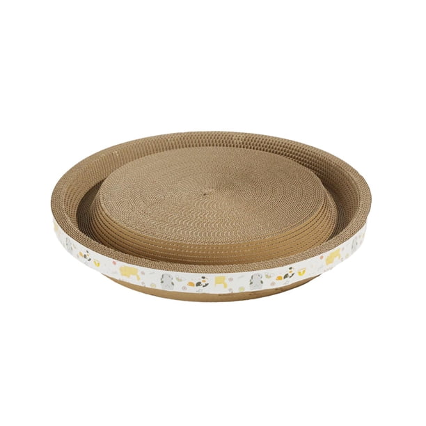 Rascador de Cartón para Gatos jinwen Cama y Tablero Rascador S