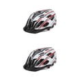 thumbnail image 3 of tamizeot Bike Helmet Taillight Riding Hat Integrally-molded Man Lady Adjustable Cap Rear Light for Motorbike Sport White Red 2Set, 3 of 6