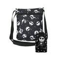 thumbnail image 2 of Women's Nightmare Before Christmas Passport Bag & Card Holder Wallet 2-Piece Set, 2 of 8