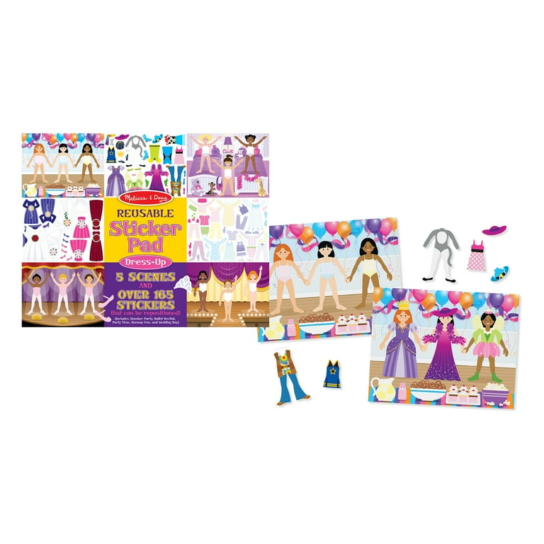 Melissa and doug reusable stickers deals